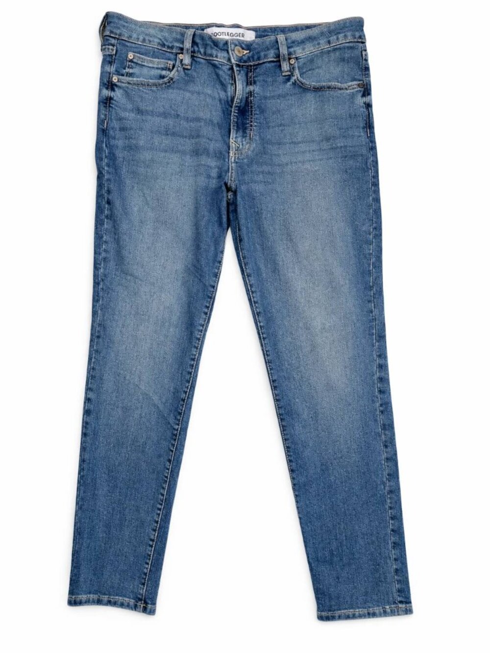 Bootlegger Laurel Mid‑Wash Jeans (31W x 29L)